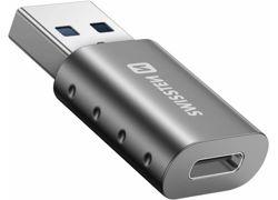 SWISSTEN OTG Adapter USB-A (M) / USB-C (F)