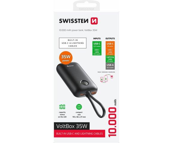 Swissten VOLTBOX 35W 10000mAh powerbank - slika 2