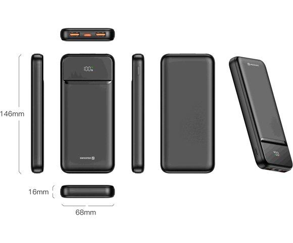 Swissten Power Line II 10000mAh powerbank - slika 2