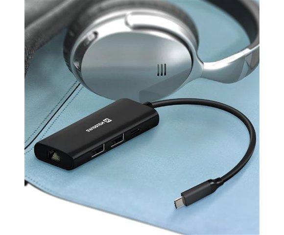 Swissten 8-IN-1 USB-C HUB - slika 3
