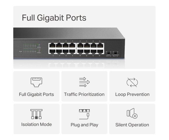 Mercusys MS116GS - slika 4
