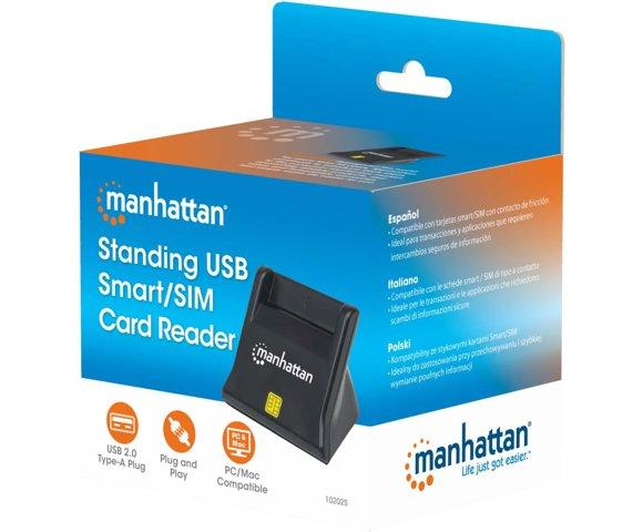 Manhattan Standing USB Smart card reader - slika 2
