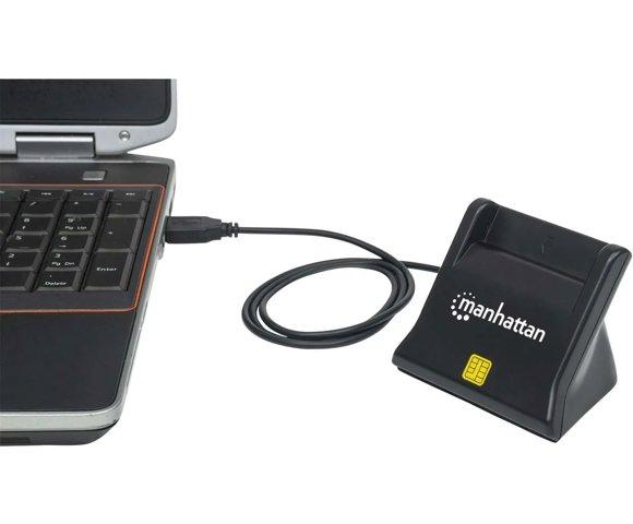 Manhattan Standing USB Smart card reader - slika 6