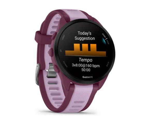 GARMIN Forerunner 165 Music Lilac smartwatch - slika 3