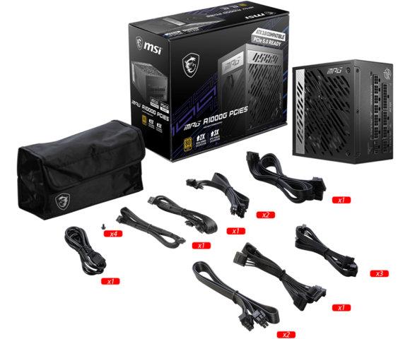 MSI MPG A1000G PCIE5 1000W napajanje - slika 3