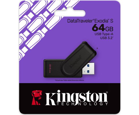 Kingston DataTraveler Exodia S 64GB USB flash drive - slika 3