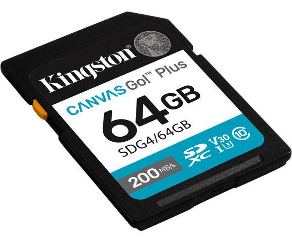 Kingston Canvas Go Plus 64GB SD - slika 3