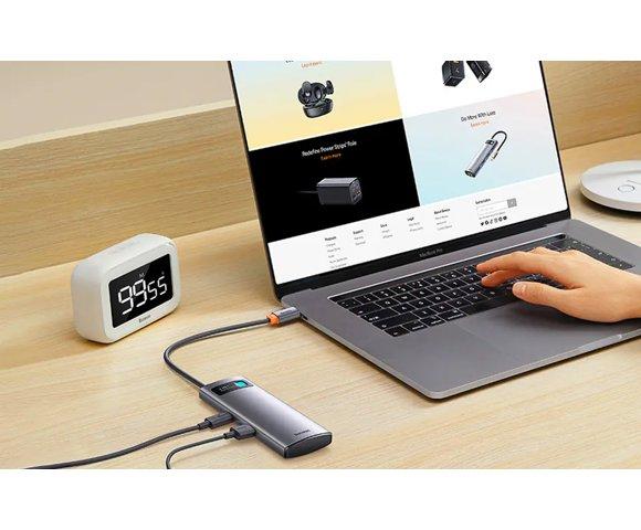Baseus Metal Gleam 4-in-1 Hub - slika 7