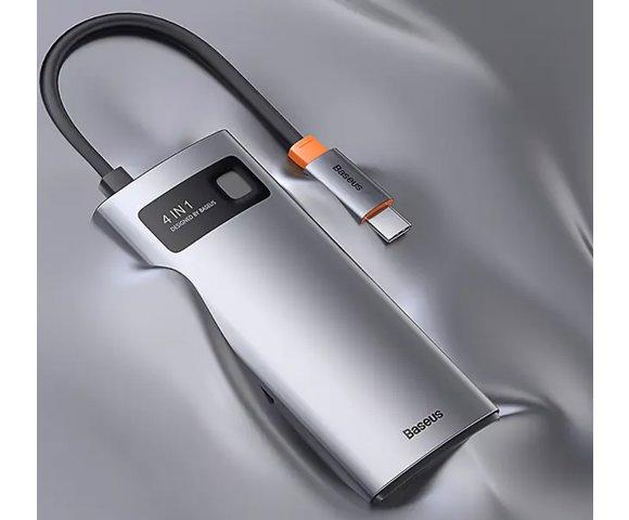 Baseus Metal Gleam 4-in-1 Hub - slika 6