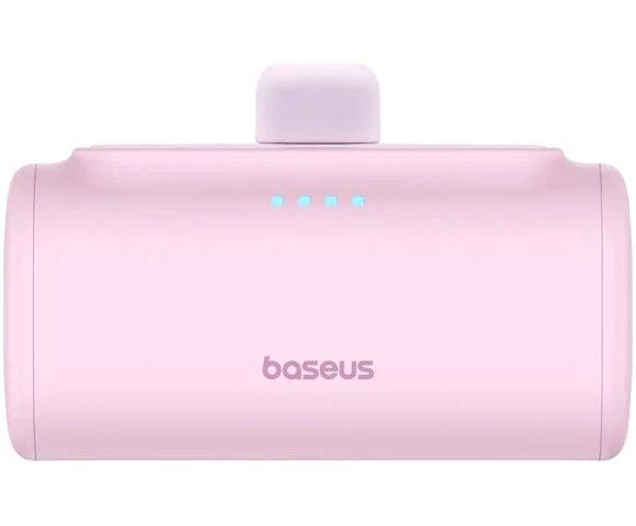 Baseus Compact USB-C 5000mAh Pink powerbank - slika 4