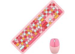 MOFII 666 2.4G Wireless Set Pink