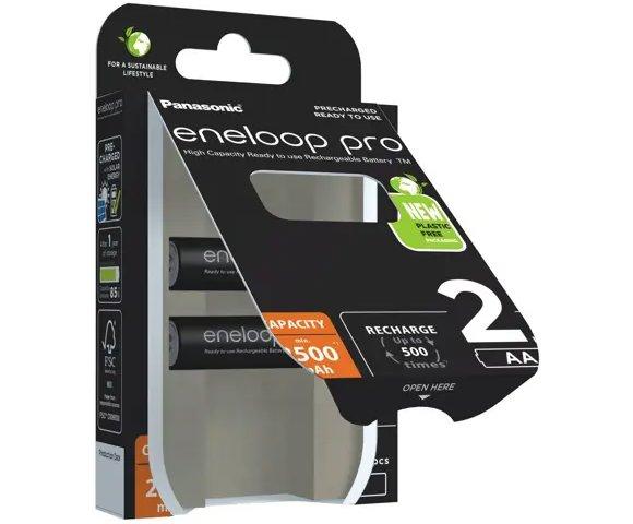 Panasonic ENELOOP PRO AA 2500mAh 2pcs - slika 2
