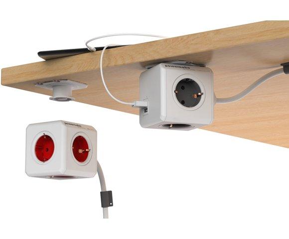 Allocacoc PowerCube Extended 1,5 m - red - slika 4