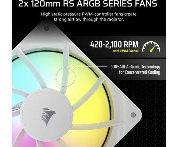 Corsair NAUTILUS 240 RS ARGB Black vodeno hlađenje - slika 11