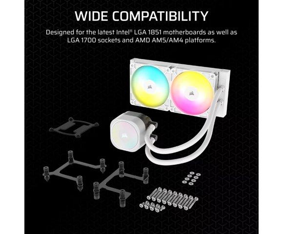 Corsair NAUTILUS 240 RS ARGB Black vodeno hlađenje - slika 14