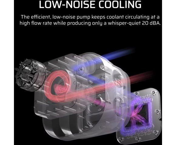 Corsair NAUTILUS 240 RS ARGB Black vodeno hlađenje - slika 13
