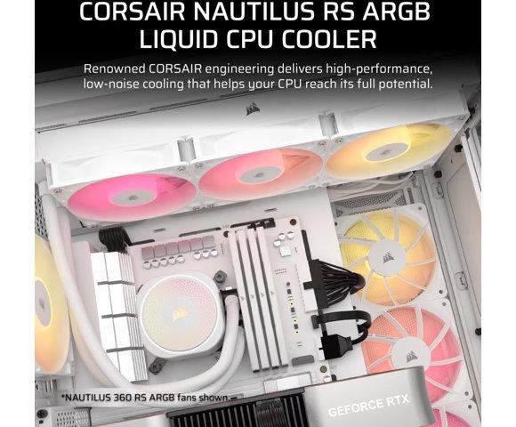 Corsair NAUTILUS 240 RS ARGB Black vodeno hlađenje - slika 8