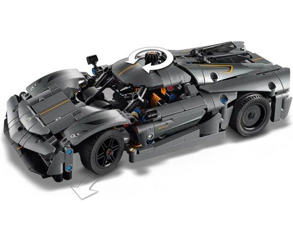 LEGO Koenigsegg Jesko Absolut Grey Hypercar - slika 6