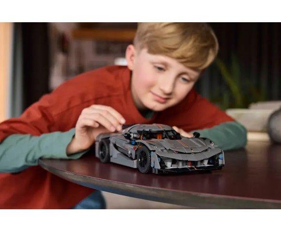 LEGO Koenigsegg Jesko Absolut Grey Hypercar - slika 10