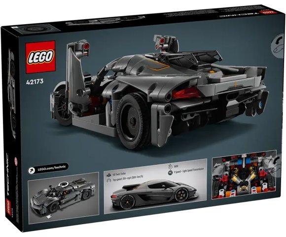 LEGO Koenigsegg Jesko Absolut Grey Hypercar - slika 7