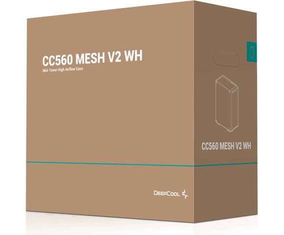 DEEPCOOL CC560 MESH V2 WH kućište - slika 2