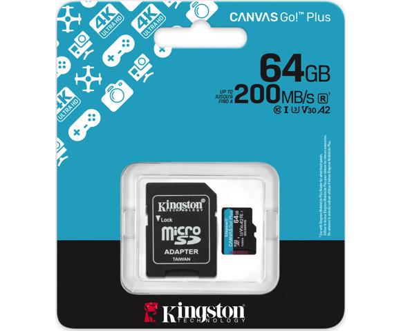 Kingston Canvas Go Plus 64GB memorijska kartica - slika 4