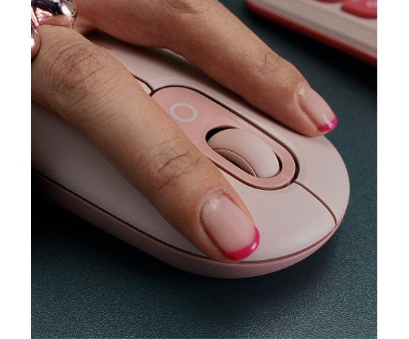 Logitech POP Mouse Lilac miš - slika 4