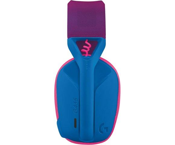 Logitech G435 Blue and Raspberry slušalice - slika 3