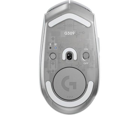 Logitech G309 LIGHTSPEED White miš - slika 6