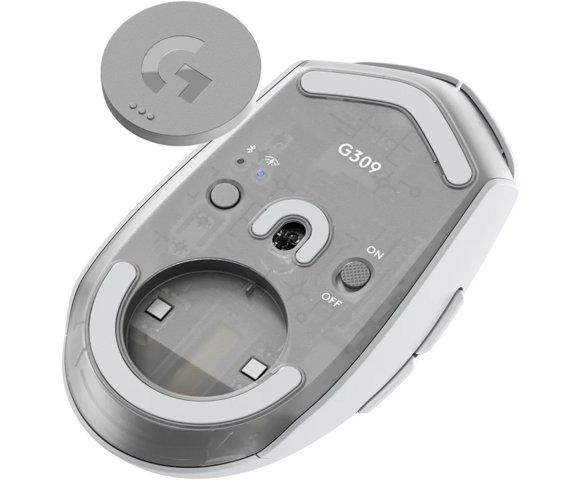 Logitech G309 LIGHTSPEED White miš - slika 5