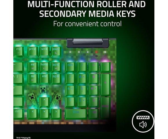 Razer BlackWidow V4 X Minecraft Edition (Green Switch) tastatura  - slika 3