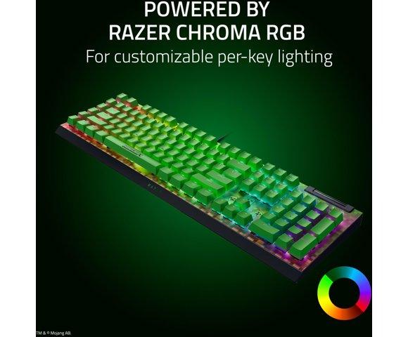 Razer BlackWidow V4 X Minecraft Edition (Green Switch) tastatura  - slika 7