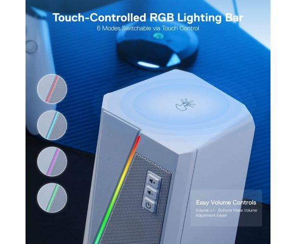 REDRAGON ANVIL GS520 White - slika 3