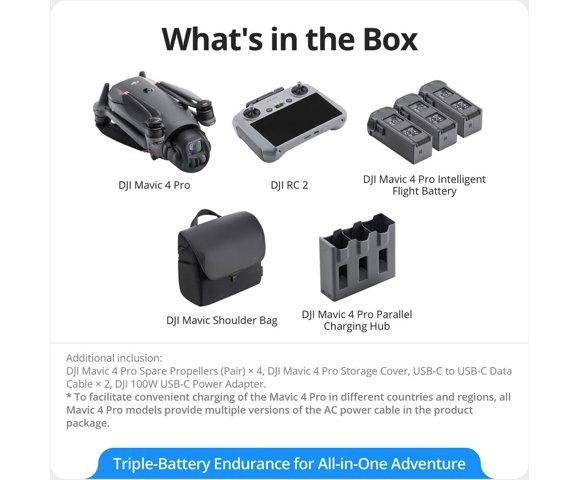 DJI Mavic 4 Pro Fly More Combo (DJI RC 2) - slika 7