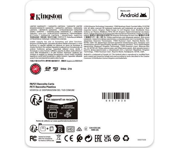 Kingston Canvas Go Plus 256 GB memorijska kartica - slika 4