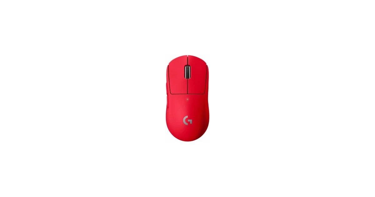 Logitech PRO X SUPERLIGHT Red miš - Multicom