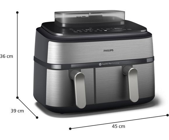 Philips NA555/00 Steam Airfryer Dual Basket  - slika 5