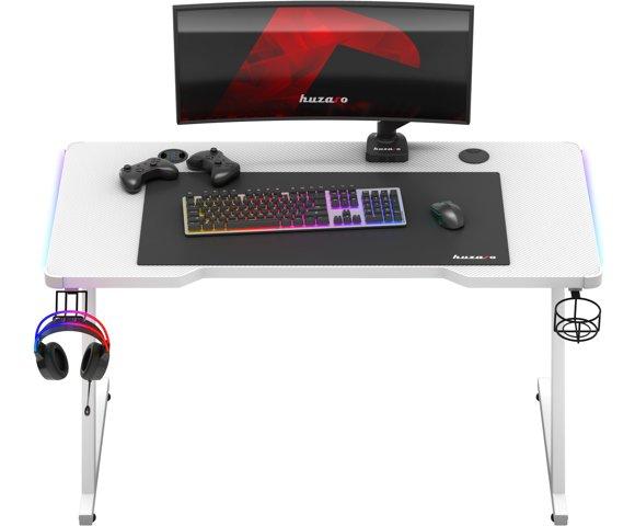 Huzaro Hero 2.5 White RGB gaming sto - slika 4