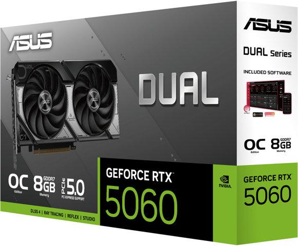 ASUS DUAL RTX 5060 8GB OC grafička kartica - slika 4