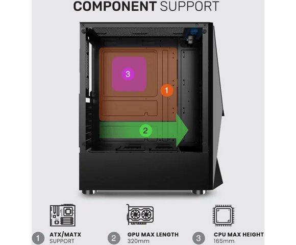 Armaggeddo Tritron 1 Black - slika 5