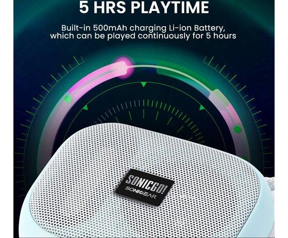 SONICGEAR SONICGO 101 AQUA Mint - slika 4