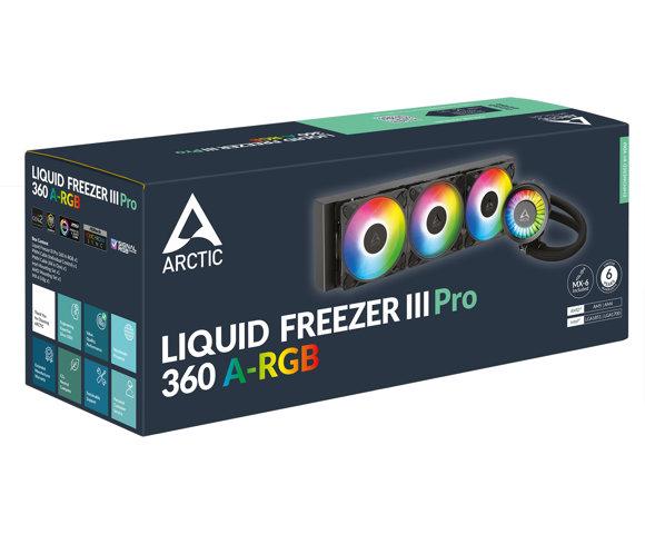 ARCTIC Liquid Freezer III Pro 360 A-RGB Black vodeno hlađenje - slika 4