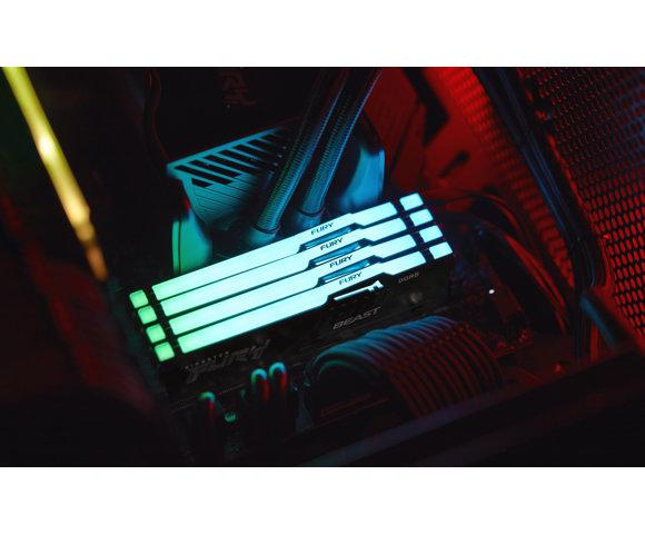 Kingston FURY Beast RGB 16GB DDR5-6400 RAM - slika 12