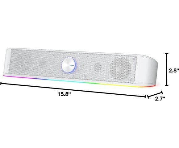 Redragon Adiemus GS560 White gaming soundbar - slika 10