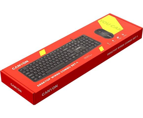 CANYON SET-1 tastatura i miš - slika 3