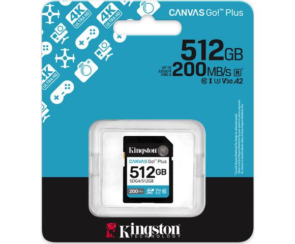 Kingston Canvas Go Plus 512GB SD - slika 4
