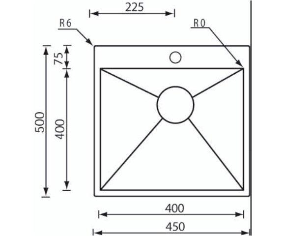 CM FiloQuadra Mix 45 x 50 sudopera - slika 2