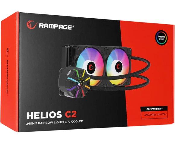 Rampage HELIOS C2 Black - slika 3