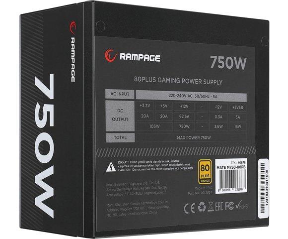 Rampage MATE M750-80PB - slika 5