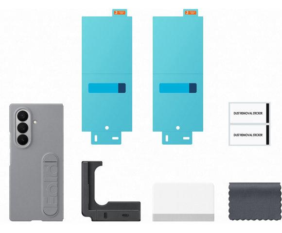 Samsung Galaxy Z Fold7 silikonska futrola (siva) - slika 5